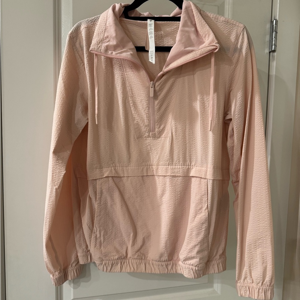 Lululemon Athletica Light Pink Pullover Jacket